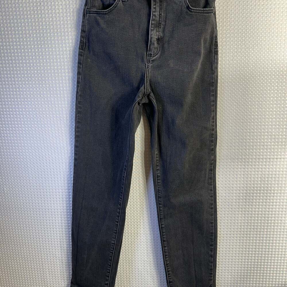 Abrand Women's A 94 High Slim Jeans in Washed Black